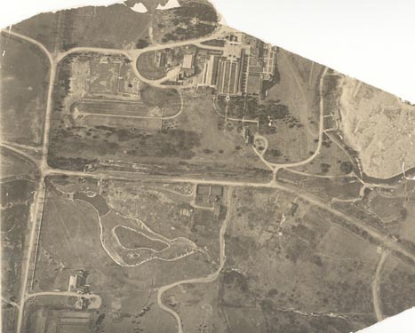 Intersection of Lone Pine and Cranbrook Roads, c1917. Cranbrook Archives