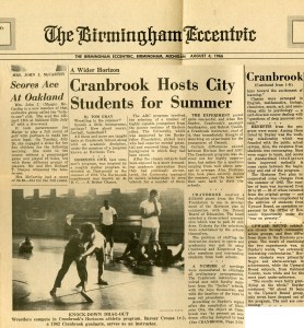 News Clipping, 1966.