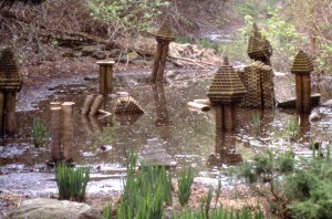 Clay Temples Installation, Graduate Degree Show, 2002