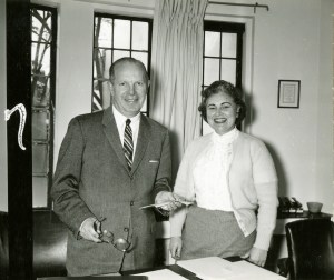 Arthur Witleff and Corajoyce Rauss, Jan 1962.
