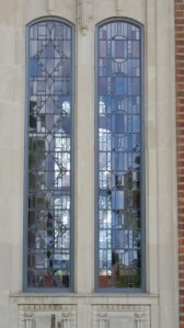 A putty knife and a steady hand completed the finish work.