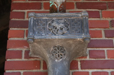 One of the four Oscar Bach “conductors” at Cranbrook House, 2004. Mira Burack, photographer.