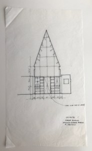Sketch of Scheme 1: interior paneling.