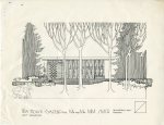 Smith House second Garden Gazebo plan c&nbsp;1980