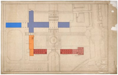 CAA Dorms and Dining Hall_CAM1981.45 edited with CAM addition dining hall and dormitories Adkisson