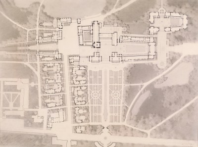 Cranbrook Academy of Art 1925 plan eliel saarinen copyright cranbrook art museum CAM1928_39