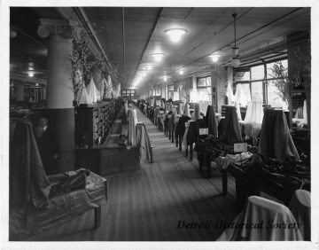 Hudsons detroit fabric shop