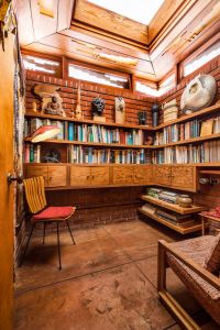 Smith House Library. Photo Cranbrook Center for Collections and Research | Brett Mountain for SEEN Magazine.