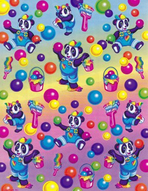 Lisa Frank Panda Painter Scented Stickers Nicole Flickr