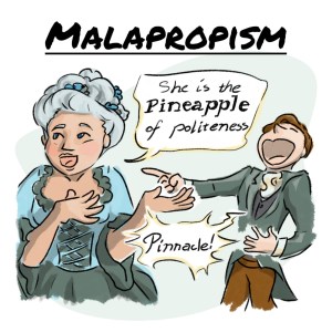 Malapropism from GRE Word of the Day