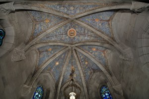 Baptistry ceiling