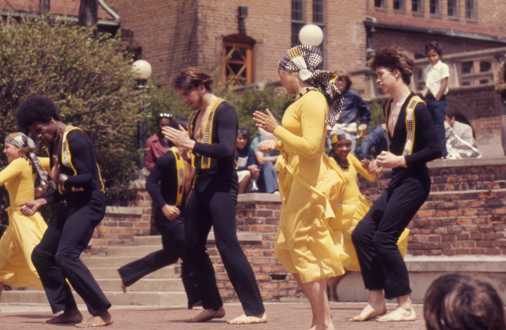 photograph of dancers at event